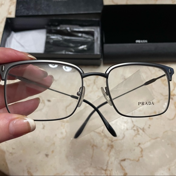 New Prada Journal Eyeglasses with Case. - Picture 3 of 5